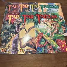 Malibu Comics Tarzan #1-7 The Beckoning 1992 Edgar Rice Burroughs NEAR MINT picture