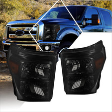 2Pcs Headlights Assembly Compatible with 11-16 Ford F250-F550 Super Duty | Headl picture