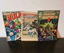 Vintage Lot of Comics: Hulk, Star Wars & Fightin Marines. Condition in pictures. picture