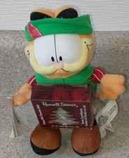 Sweet GARFIELD Plush Elf Doll Russell Stover Chocolate Box Suction Cup  picture