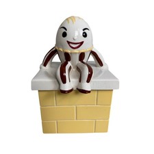 Vintage Abingdon Pottery USA Humpty Dumpty cookie jar 1940s ceramic collectable picture
