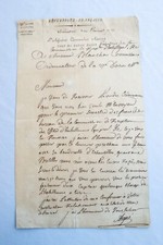 1802 France Revolution Army Equipment Supply Document Napoleon Battle War picture