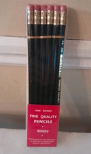 NEW Vintage one dozen fine quality pencils bonded  Cambridge  Stationers Sealed picture