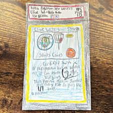 Pokémon Genesis 2026 #15 Clive W.  1st Edition Autographed PSA10 1/1 Seller Card picture