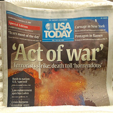 USA TODAY Newspaper Special Edition 