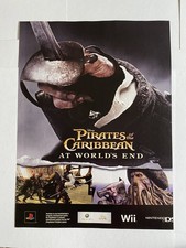 Pirates of the Caribbean At World's End PS3 Xbox 360 Wii DS Print Ad Poster picture