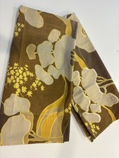 Vintage MCM Cannon Royal Family Mandarin Garden king Pillowcases 60s 70s picture