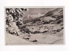 ancient postcard Riezlern with fog horn winter landscape 1937 // 36 picture