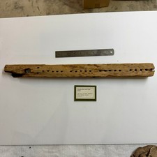 Antique Wooden Mine Tally Board 700 Level Shattuck Mine Bisbee AZ Timber Relic picture