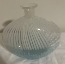 Vintage  Blue/ White Medium Vase  picture