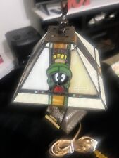 This adorable Marvin the Martian stained glass  picture