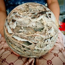 12.21LB  Natural sphalerite stone Sphere crystal specimens Healing picture