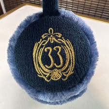 Disney Club 33 Blue Ear Muffs Exclusive - CLEAN - Preowned. RARE picture