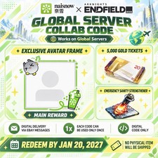 Arknights Endfield x Naisnow Collab Code | Global Server | Fast Delivery picture