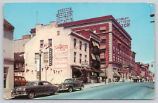 Postcard Frederick, Maryland, West Patrick St., 1955, Vintage Cars A646 picture