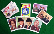 THREE STOOGES 59 FLEER REISSUE COMPLETE PROMO SET OF 25 CARDS W/COLOR VARIATIONS picture