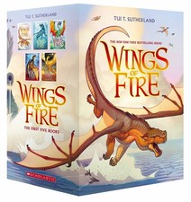 Scholastic US Wings of Fire Book Box Set, Complete First Five Books, Hardcover, picture