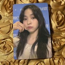 Ryujin ITZY Purple Graffiti Edition Celeb K-pop Girl Photo Card Blue picture