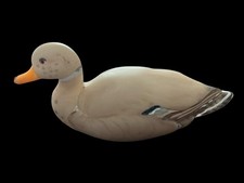Vintage Fenton Hand Painted Mallard Duck Figurine by Signed Artist M Wagner picture