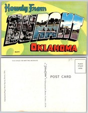 Durant Oklahoma Postcard picture