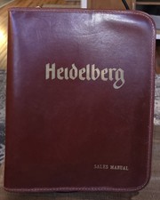 Ultra Rare Heidelberg Brewing Company Sales Manual Leathercraft Ephemera 1950s picture