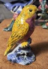 Vintage Stangl Pottery Lovebird Bird Figurine 3400 No Damage picture