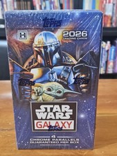 2026 Topps Chrome Star Wars Galaxy Hobby Box  New/Factory Sealed picture