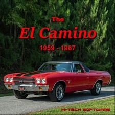 The Chevrolet El Camino 1959-1987  DVD-ROM 500+ photos picture