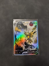 Red Sun Style Zapdos Holographic Display Card picture
