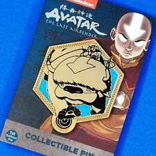 Avatar the Last Airbender Appa Air Bison Golden Glitter Enamel Pin Figure Anime picture