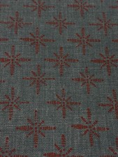 Peter Fasano Sashiko Geo Starburst Linen Print Fabric- Luma / Boho 5.65 yd LMA75 picture
