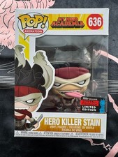 Funko Pop My Hero Academia #636: - Hero Killer Stain - NYCC 2019 Mint picture