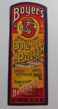 25 Vintage Boyer's Oil Polish Labels picture