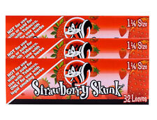Skunk Strawberry Flavored Rolling Papers 1.25 3 Packs picture
