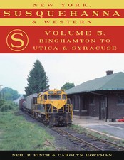 New York, SUSQUEHANNA & Western, Vol. 5 BINGHAMTON to UTICA & SYRACUSE, NEW BOOK picture