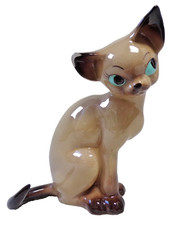 KITTY CAT CUTE KITTEN WITH BLUE EYES CERAMIC 4-1/8
