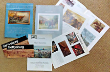 LOT Civil War ART Booklets+ Gettysburg MAP Dale Gallon Mort Kunstler Don Stivers picture