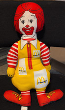 Vintage 1983 Ronald McDonald 15” Plush Doll Stuffed Toy - Used picture
