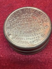 VINTAGE MCGILL'S FASTENERS BRASS TIN BOX (tb2.1) picture
