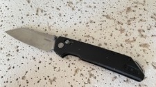 Kershaw 2038R Iridium Folding Pocket Knife Tanto Plain Blade D2 Dura Lock Black picture