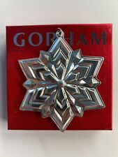2022 Gorham STERLING Silver 53rd Annual Edition Snowflake Ornament picture