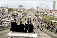 JFK John F Kennedy Last ride Dallas Texas 1963 Photo Photograph Poster Art Print picture