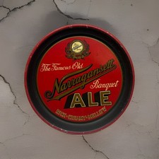 Narragansett Lager-Ale Vintage Early-Mid 20th Century Serving Beer Tray picture