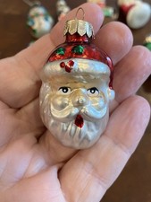 Vtg Rauch Mercury Glass Ornaments Christmas Hand Blown Mini Lot Of 40 Read picture