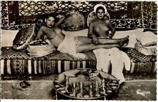 1920-40 Original RPPC Two Lovely Semi-Nude Harem Girls ~ Casablanca, Morocco picture