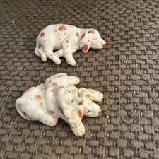 Vintage Artefice Ottanta Dalmatian Dogs Made in Italy  picture