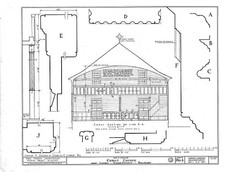 Photo:Laurel Delaware Old Christ Church HABS Architectural Drawing 1900s picture