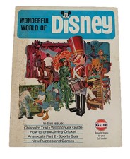 1970 Wonderful World of Disney Magazine Vol 2 No 2 Jiminy Cricket Gulf Oil picture