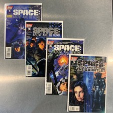 Space Above and Beyond #1-3 + The Gauntlet #2 Topps Comics Lot VF/NM 1996 picture