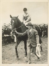 1925 Frank Oneill American Jockey Riding In Berlin Horse Race Photo 6X8 picture